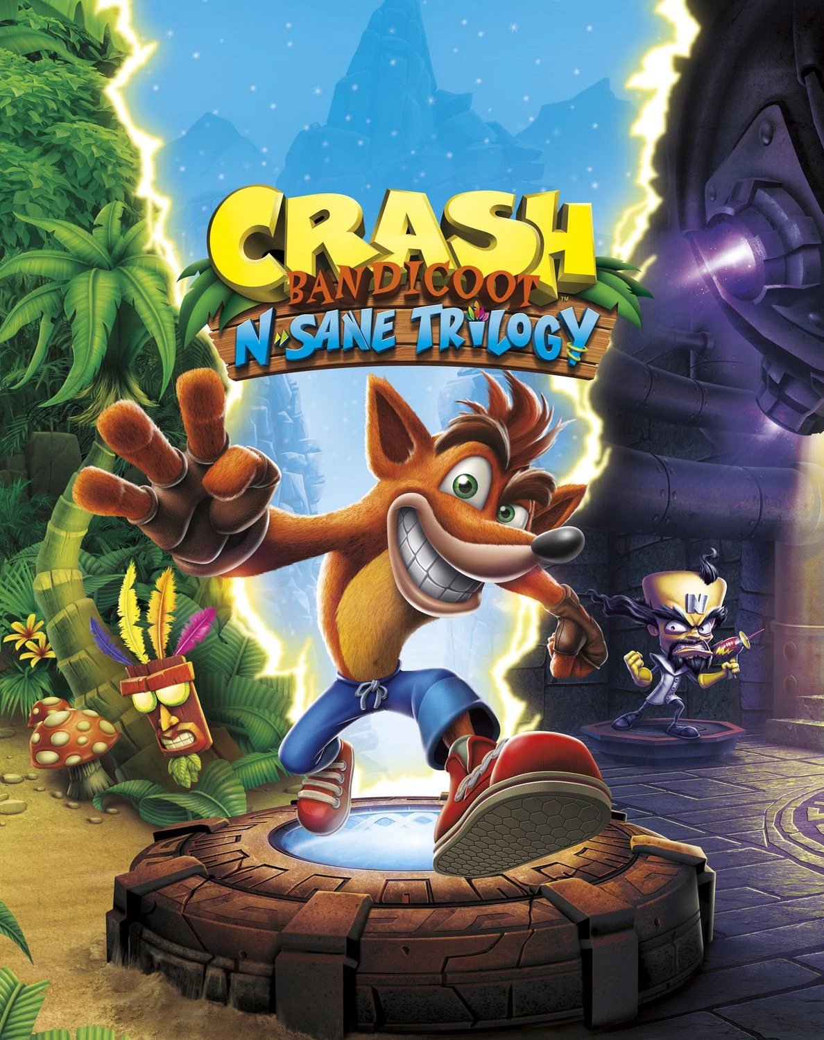 Descargar Crash Bandicoot N. Sane Trilogy Para PC - portada oficial