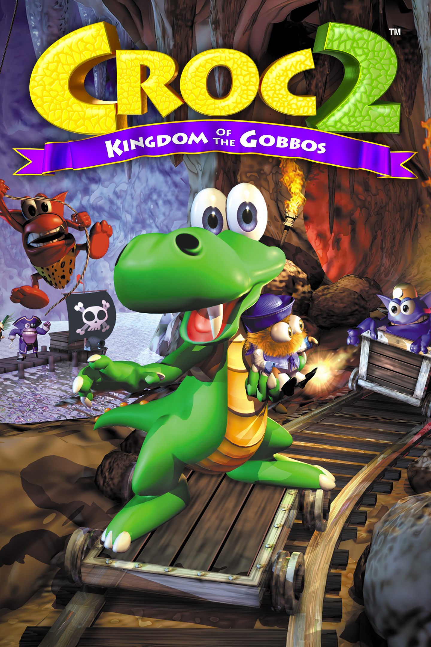 descargar Croc 2 Kingdom of the Gobbos para PC - portada oficial